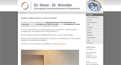 Desktop Screenshot of chirurgie-ruesselsheim.de